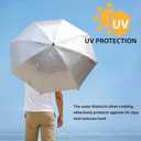 MRTLLOA Extra Large Golf Umbrella, 54/62/68/72 Inch Automatic Open, Oversize Double Canopy Vented Windproof Waterproof Sports Umbrellas for Rain