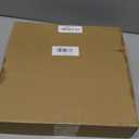 CREA Waterfall Bathroom Faucet 1 Hole Single Handle Brushed Nickel Stainless Steel Modern Basin Mixer Tap 3 Hole Deck Plate RV Vanity(Pop Up Drain/cUPC Supply Line)