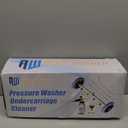 RIDGE WASHER Pressure Washer Undercarriage Cleaner, 16 Inch Undercarriage Washer with Foam Cannon, Under Car Cleaner with Straight Extension Wand, 4000 PSI