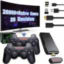 GamingBoy Wireless Retro Game Console Stick, Upgrade Retro Video Gaming Stick Built in 20000+ Games with 18 Emulators, 4K HDMI Output with 2 Pack 2.4G Wireless Controller for Nostalgia Gifts- 64GB