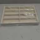 Coward Sunglass Organizer, Beige Velvet Glasses Trays - Eyeglasses Watches Jewelry Display - Men Women (8 Grids)