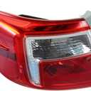 Tail Light Assembly Brake Lamp Left Driver Side Replacement for Camry 2012 2013 2014