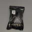 Sofeiyan 13" Ponytail Extension Long Curly Ponytail Clip in Claw Hair Extension Natural Looking Synthetic Hairpiece for Women, Darkest Brown Tend to Black