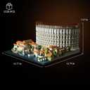 Givenni Architecture The Roman Colosseum Building Sets; Collectible Model for Adults; Home Dcor Model Building Kit, Creative DIY Activity, Famous Landmarks Collection (3989Pieces)