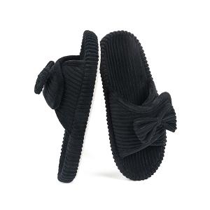 ZXVX House Slippers for Woman with Arch Support – Womens Open Toe Adjustable Slippers, Orthopedic Shoes for Home Indoor, Cute Ladies Slides for Bedroom Non Slip, 36/37