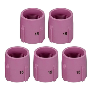 Boartechs Gas LensAlumina Nozzle Ceramic Cup 10 pieces T+I+G Alumina Nozzle Ceramic Cup 53N89 Fit SR WP17 18 26 Series T+I+G Welding Torch Consumables