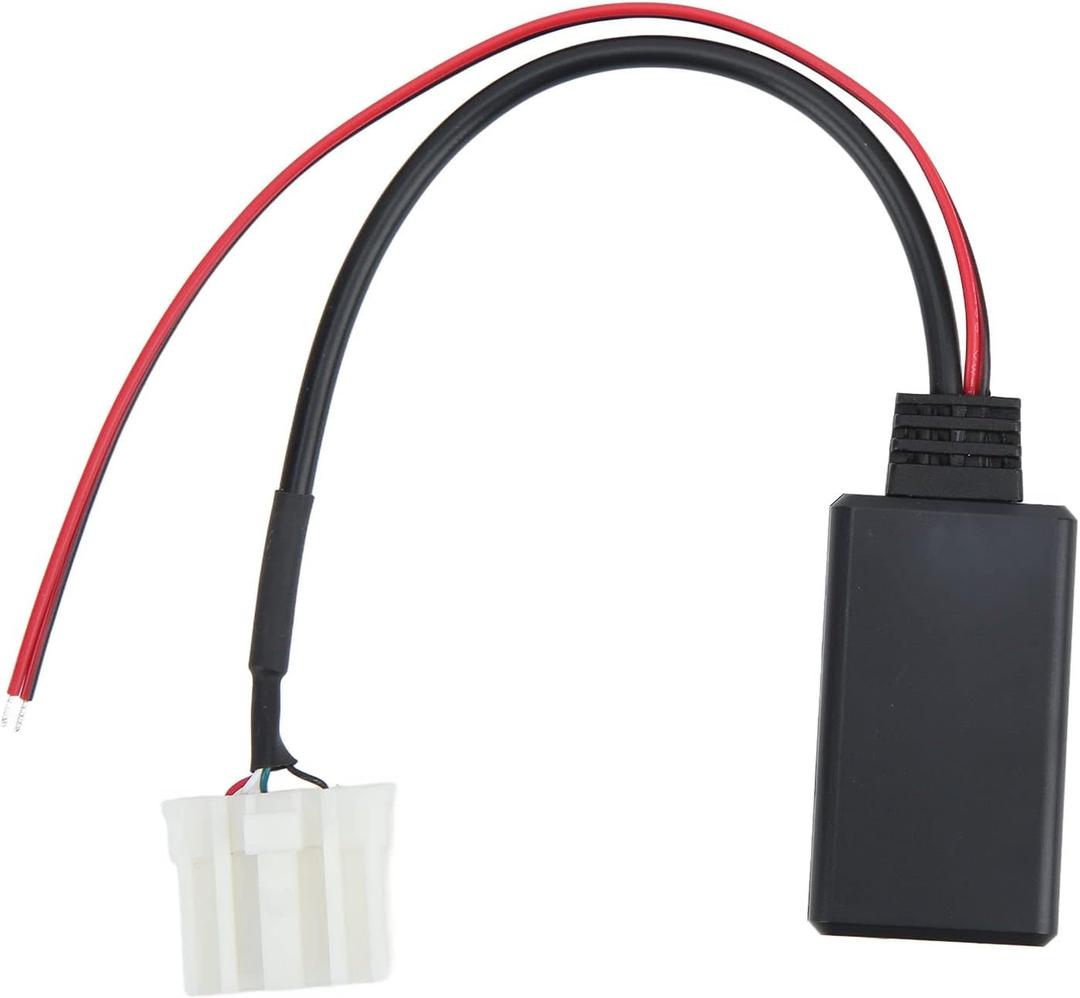 Bluetooth AUX in Adapter, Car Bluetooth Module 16 Pin ABS AUX in Cable ABS Replacement for 2 3 5 6 MX5 RX8 CX7
