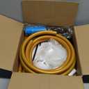 AerWo Balloon Arch Kit 9.35FT & 6FT, Free Bending Half Balloon Arch Stand with Base, Floor Gold Balloon Arch Frame Backdrop for Wedding Birthday Party Baby Shower Yard Lawn Home Christmas Decorations