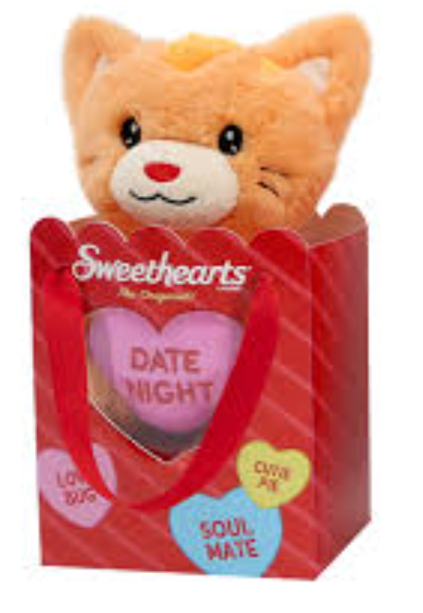 Sweetheart Valentine's Plush Cat, 1 ct 