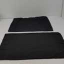 2 piece Black pillowcases(29x18.5) (26x19)