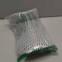 Lumbar Pillow, Memory Foam Lumbar Support Pillow for Office Chair and Car Seat, Ergonomic Streamline Back Pillow for Lower Back Pain Relief, Back Support Pillow for Sitting, Driving, Traveling (Light White)