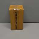 Roro Handmade 7.5 Inch Rustic Farmhouse White Textured Ceramic Prunus Vase Classic Decorative Flower Vase for Home, Office, or Shelf Centerpiece