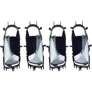 Left/Right Interior Door Handle Compatible for GM Optra Lacetti/Suzuki Forenza/Wagon 5DR Hatchback 2004-2007 96548092 96548093(4pcs kit)