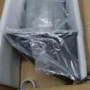 Gisafai 4 Inch Dryer Vent Cover Outdoor with Stainless Steel Screen Black Wall Dryer Exhaust Vent Cover External Cap Cushioned Non Return Flap with Sealing Gasket Grille, Bird/Insect Proof