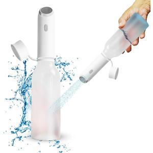 GenieBidet Portable Bidet Rechargeable - Handheld Toilet Bidet Sprayer- Men,On-The-Go Cleaning - Electric Sprayer Toilet for Women and Men Personal Hygiene Cleaning/ Postpartum Care