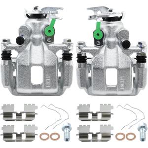 Betthand Rear Disc Brake Calipers with Bracket 19B3358+19B3359 Replace for 2.4L 3.5L Honda Accord 2008-2012, Acura TSX 2009-2014, FRC12163+FRC12164, 18FR2715+18FR2716, 19285711+19285712