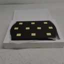 Wave Pattern Crushed Diamond Body Mirror Set - 4pcs 11x15 inch Dressing & Makeup Mirror for Decor, Gym, Door