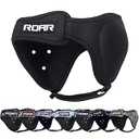 Roar Wrestling Ear Guard MMA Grappling Cauliflower Protection Helmet BJJ Headgear (Black)
