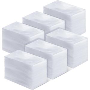 Qilery 2000 Pack 4'' x 6'' Clear Small Cellophane Bags Plastic Poly Clear Flat Open 2 Mil Merchandise Bags for Packaging Food Candies Dessert Bakery Cookies Storage Party Favors