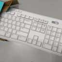Logitech MK270 Full Size Wireless Keyboard and Mouse Combo - Off White