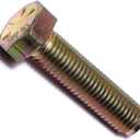 Hard-to-Find Fastener 014973251864 Grade 8 Fine Hex Cap Screws, 5/16-24 x 1-1/4, Piece-50, Yellow