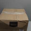 Amazon Basics Plastic Storage Containers with Secure Latching Lids, Stackable Organization Bins for Organizing, Clear/Grey, 5 Quart, Set of 10