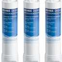 Water Filter Replacement Compatible with Frigidaire EPTWFU01, EWF02, Pure Source Ultra II, Pack of 3, By DESENRUIS