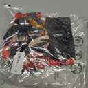 7Pcs Kids Rockstar Costume Set with Inflatable Guitar, Women's Premium Rocker Outfit Heavy Metal Accessories, Ultimate Rock Look for Halloween Party, Girls & Boys