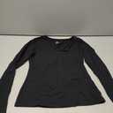 Womens Cotton Long Sleeve Tops Scoop Neck V Notch Shirts Y2K Low Cut Tshirt Fall Slim Fitted Basic Clothes 2026 (Medium, True Black)