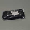 evomosa Motorcycle Goggles Vintage Pilot Goggles Retro Motocross Goggle Outdoor Eyewear Sports Glasses for Half Helmet (Black frame Silver Lens)