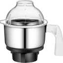 Wonder Star Preeti Mixer Grinder Compatible Jar 500Ml||Compatible With Preethi MG 146,Popular, Blue Leaf, Eco, Chef Pro &Many More||Dome Type Lid||4 Teeth High Nylon Coupler