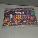 30 Pcs Purim Festival Themed Disposable Placemats Rectangular Cartoon Placemats The Perfect Choice for Holiday, Party, Home Kitchen, and Dining Table Decorations