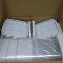 Cereal Dispenser Countertop, 5L Cereal Containers Storage Dispenser for Pantry, Large Dry Food Cereal Dispenser, Not Easy to Crush Cereal, Can Hold Oatmeal, Candy, Snack, Grain, Pet Food (White, 3Pc)