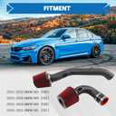 Cold Air Intake Compatible with 2015-2020 BMW F87 M2 S55 engine F80 M3 F82, F83 M4, GTS