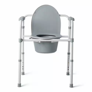 Drive Medical Steel Folding Frame Commode