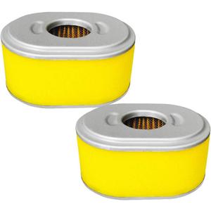 2 x ZLKSKER 17210-ZE0-505 Air Filter (Pack of 2), Replacement for Honda GX110 GX120 Engine, Lawn Mower Air Cleaner