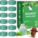 Mole Rodent Repellent,Mole Repellent for Lawns and Yard 12 Pack Mole Repellent, Gopher Repellent, Groundhogs Repellant Outdoor Nature Mouse Deterrent for Indoor Outdoor Use, for Garden & Home