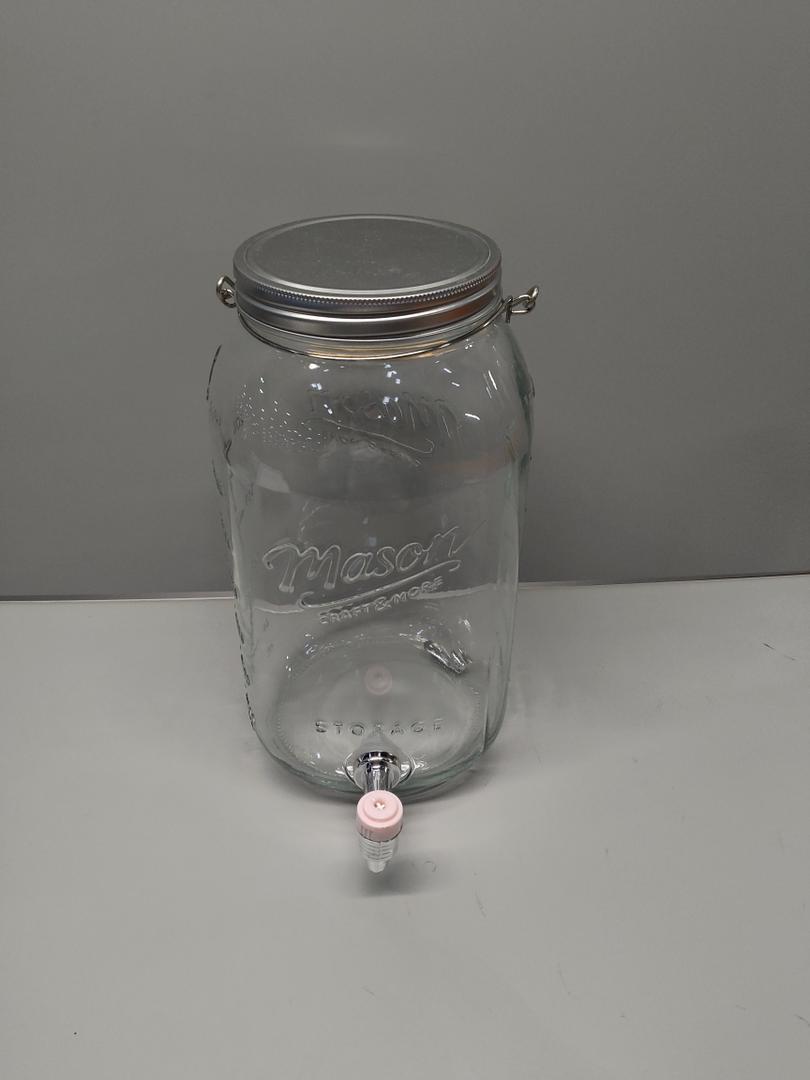 Mason Glass Large Drink Dispenser 8L