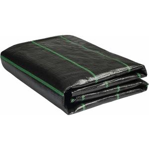 Weed Barrier Landscape Fabric Heavy Duty 6FT X 100FT Premium 3.2oz Ground Cover Landscape Fabric Gardening Mat,Woven Geotextile Fabric for Underlayment, Commercial Driveway Fabric