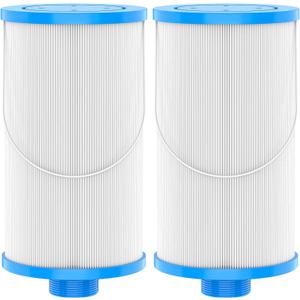 2-pack FC-2402 Hot Tub Spa Filter Replacement, Compatible with Watkins 303279, FC-2402 PFF42TC-P4, 78460, Lifesmart, Freeflow, AquaTerra, Hydromaster, Grandmaster, Simplicity, Bermuda Hot Tub Filters (White)