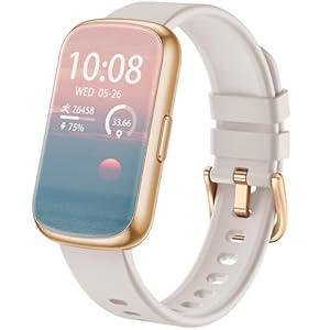 Fitness Tracker, Smart Watches for Women Men with 24/ 7 Heart Rate/ Blood Pressure/ Blood Oxygen Monitor, Sleep Tracker, Calories&Step Counter, IP68 Waterproof Health Activity Trackers for Android&iPhone