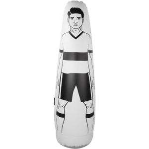 Soccer Inflatable Dummy, 175x50CM Training Dummies, Football Tumbler Mannequin Shield Portable Football Practice Equipment Soccer Mannequin for Free Kicks, Defender Wall,(Single Person Wall)
