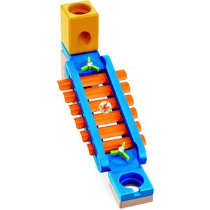 Hape 13Pcs Quadrilla Sonic Playground Marble Run Attachment| Educational Construction Toys for 4 Years and Up