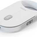 Pressure-Sensitive Flying Scroll Mouse | Small & Slim | 4-Levels DPI | 4-L Scroll Speed Ratio | Silent | Tri-Mode(Dual Bluetooth/2.4G/USB) | Portable Wireless Mice for Notebook, Laptop, Pad, PC(White)