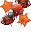 Anagram Cleveland Browns 5 Piece NFL Football Balloon Bouquet