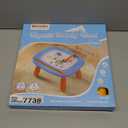 Kikidex Magnetic Drawing Board, Toddler Girl Toys for 1-2 Year Old, Doodle Board Pad Learning and Educational Toys for 1 2 3 Year Old Baby Kids Birthday Gift(Light Blue)