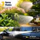 2 x 2026 High Pressure Hose Nozzle Sprayer for US Garden Hoses (2, Black)