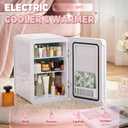 Kikihouse 16L/20L Skincare Fridge with LED Mirror, Small Fridge for Makeup