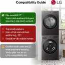 LG Genuine Washer Dryer Stacking Kit for 27-Inch Front Load Laundry Pairs (KSTK4)