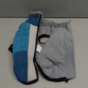 SUNFURA Dog Coat for Small Dogs, Warm Dog Winter Jacket with Harness Built in, Waterproof Pet Snow Jacket Fleece Cold Weather Coats for Puppy Chihuahua, Maltese, Turquoise XS